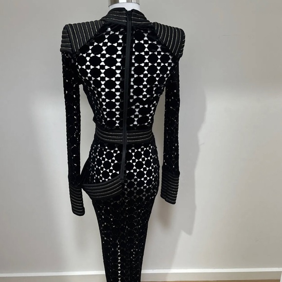 Zhivago Shadow Lounge gown Size 4/small - Picture 6 of 10